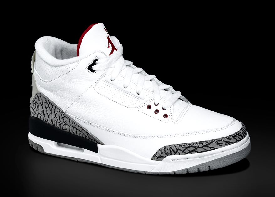 Nike Air Jordan III (3), Michael Jordan signature shoes.