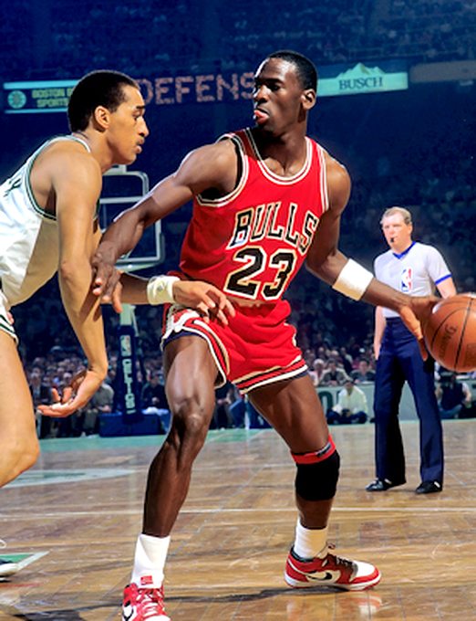 Michael Jordan Pictures: MJ playing for 