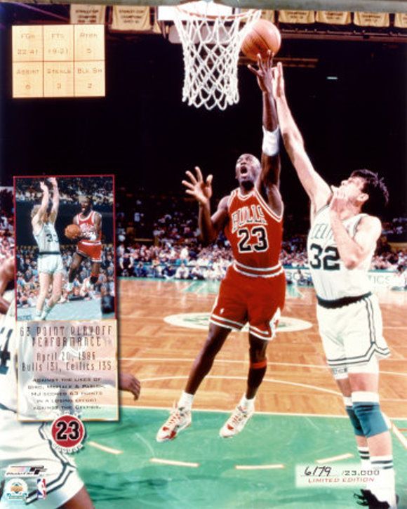 Michael Jordan Pictures: 63 Playoff 